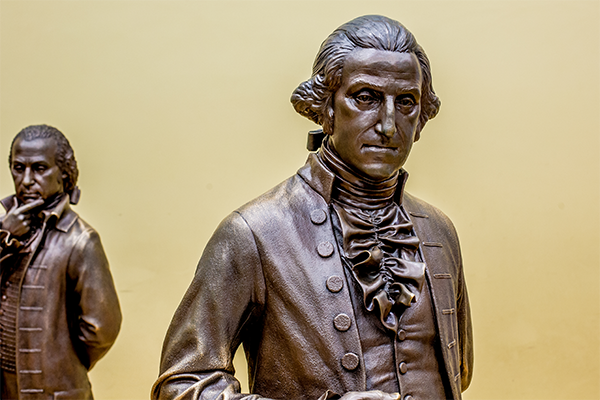 Photo of First Amendment Exhibit